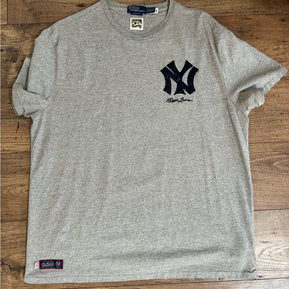Polo Ralph Lauren Gray New York Yankees Tee